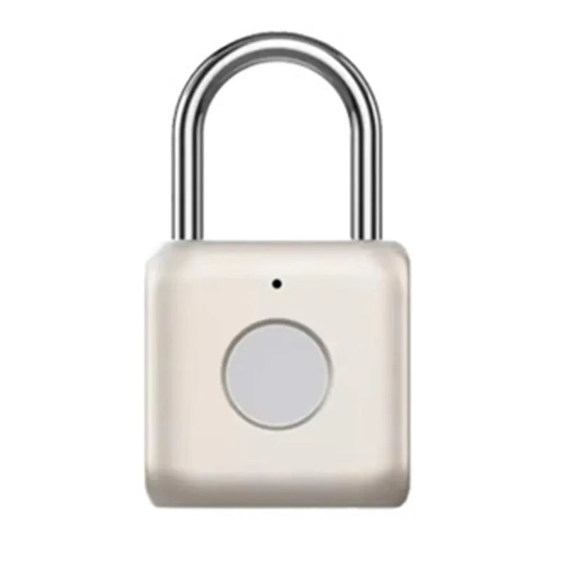 Portable Fingerprint Identification Padlock Smart Keyless Lock Rechargable Luggage Cabinet School Gym Locker