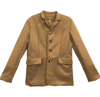 Men's Business Casual Suit Jacket Autumn Winter Fashion Commuter Daily Basic Blazer Solid Stand Collar Jacket Men's Clothing