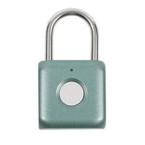 Portable Fingerprint Identification Padlock Smart Keyless Lock Rechargable Luggage Cabinet School Gym Locker